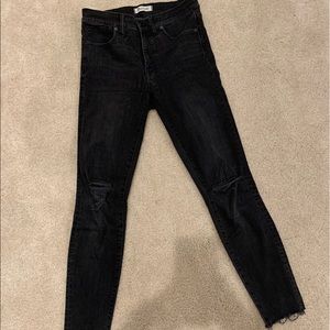 9” High Rise Skinny Jeans